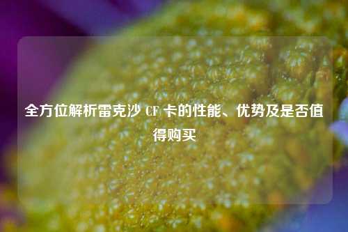 全方位解析雷克沙 CF 卡的性能、优势及是否值得购买